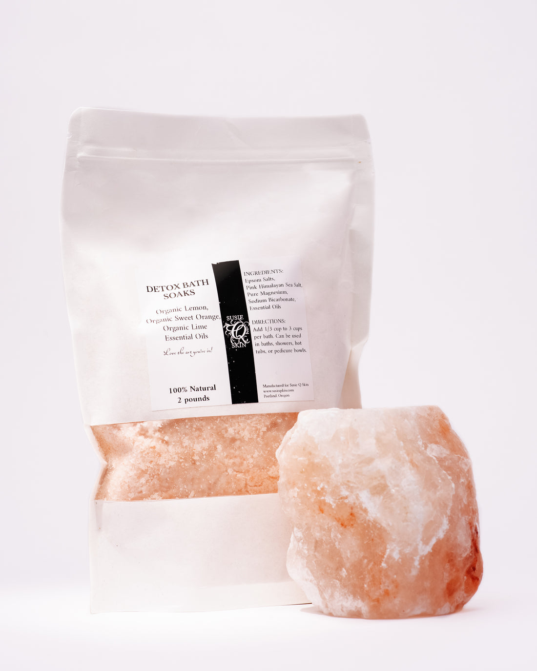 MOISTURE BOMB BATH SOAKS | Magnesium | Epsom Salts | Organic Essential Oil Blends | All Natural