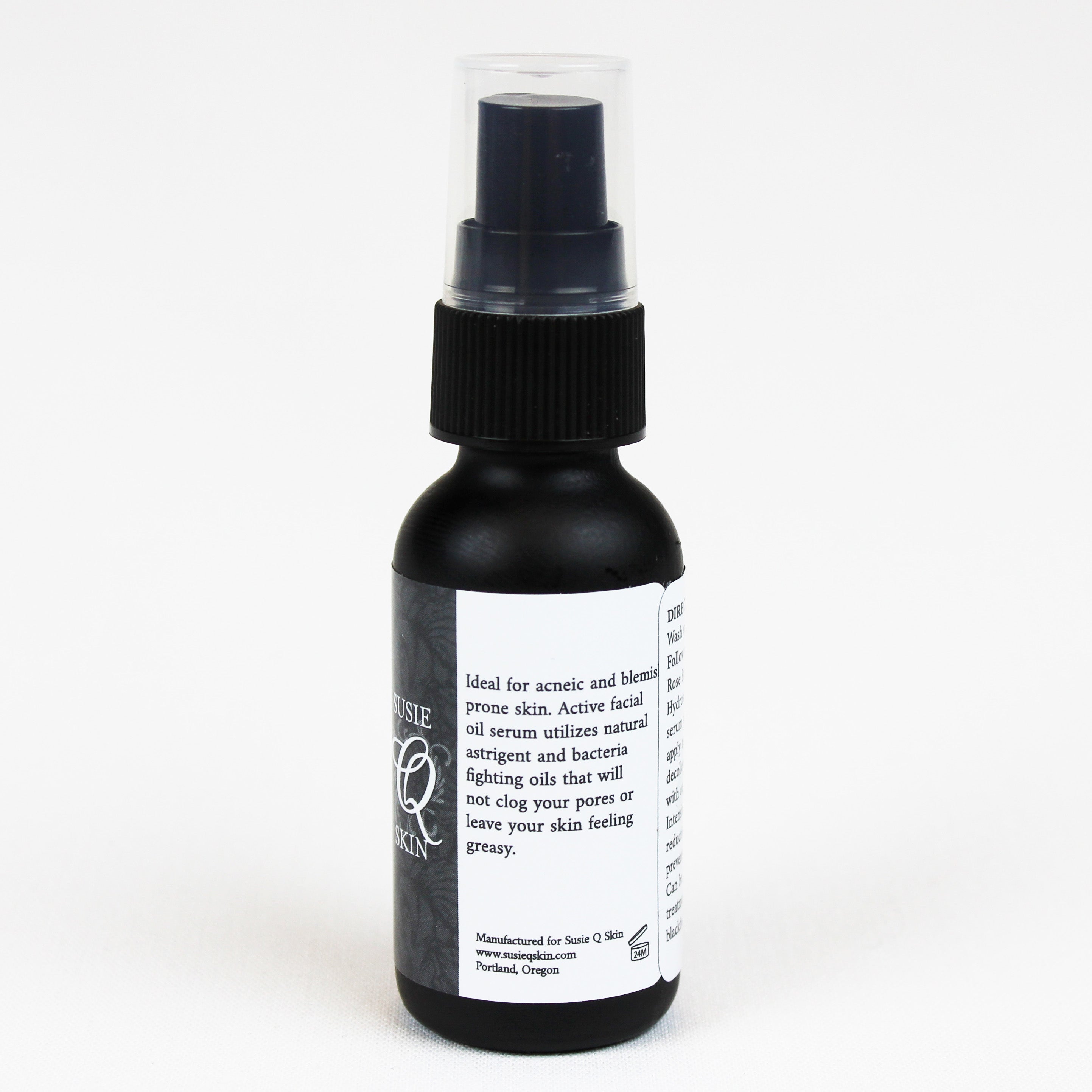 acne prone facial oil serum all-natural skin care
