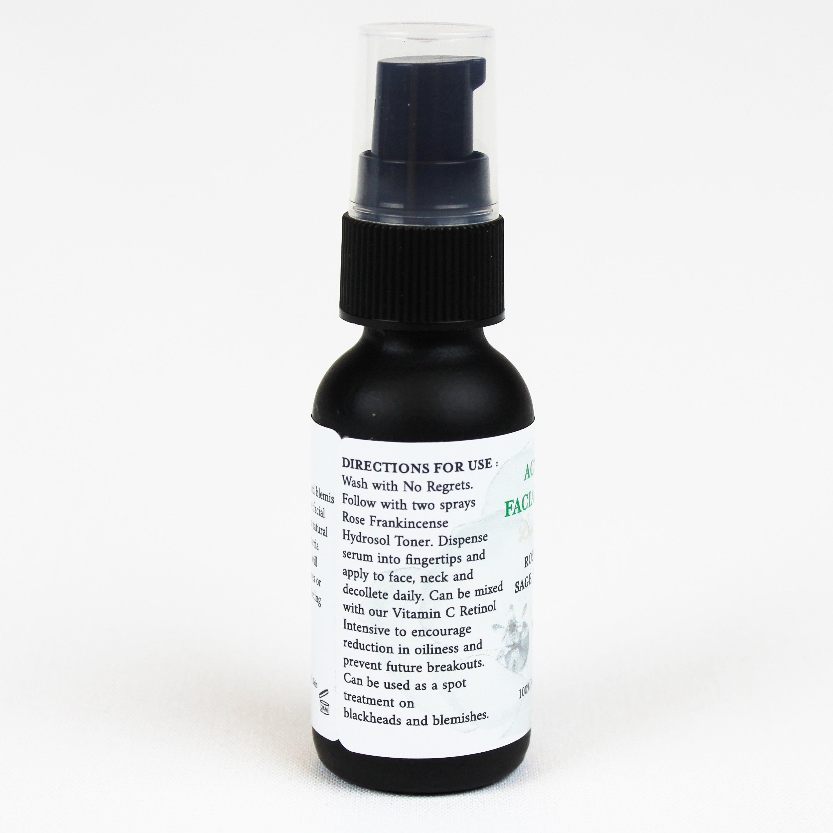 acne prone facial oil serum all-natural skin care