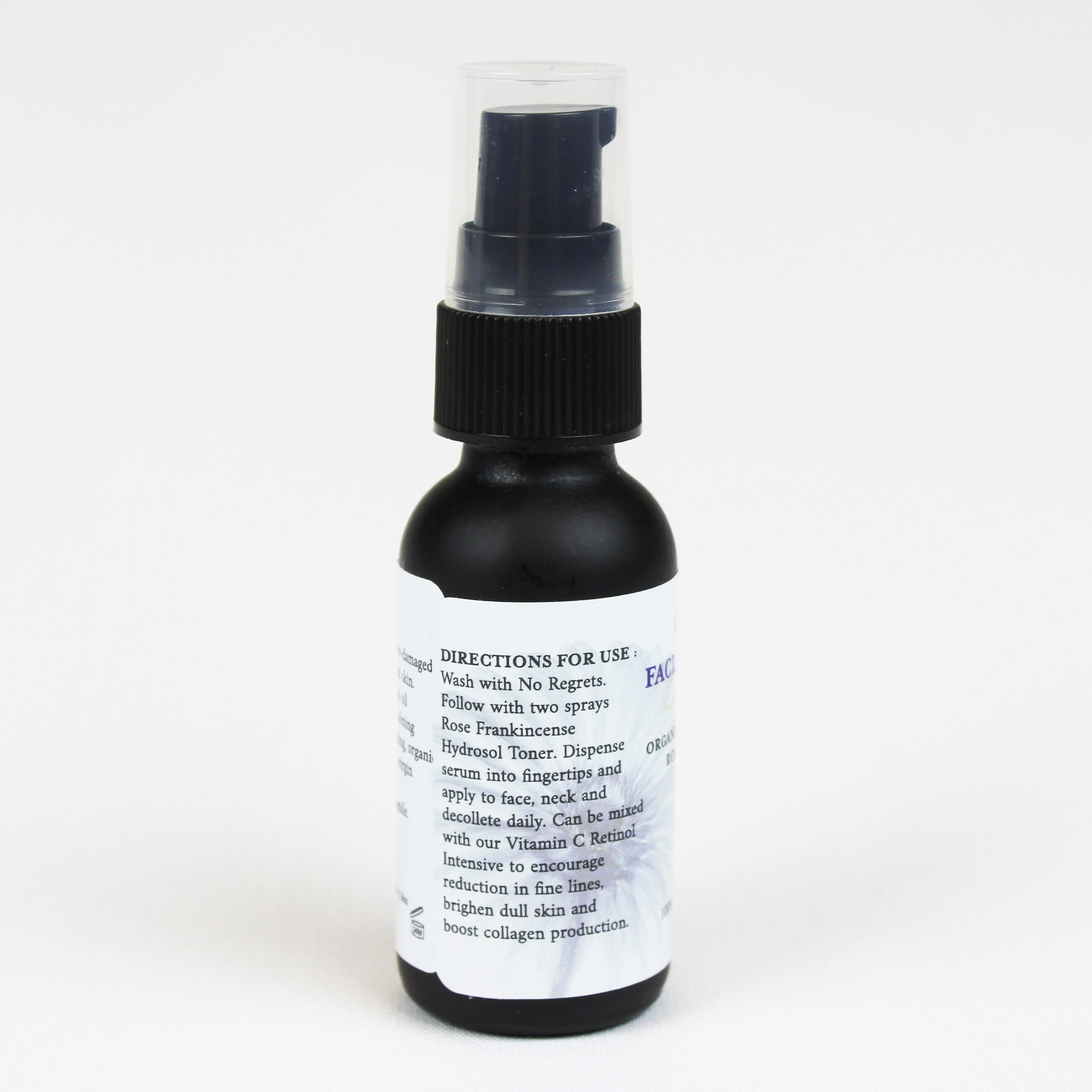 calming all-natural facial oil serum