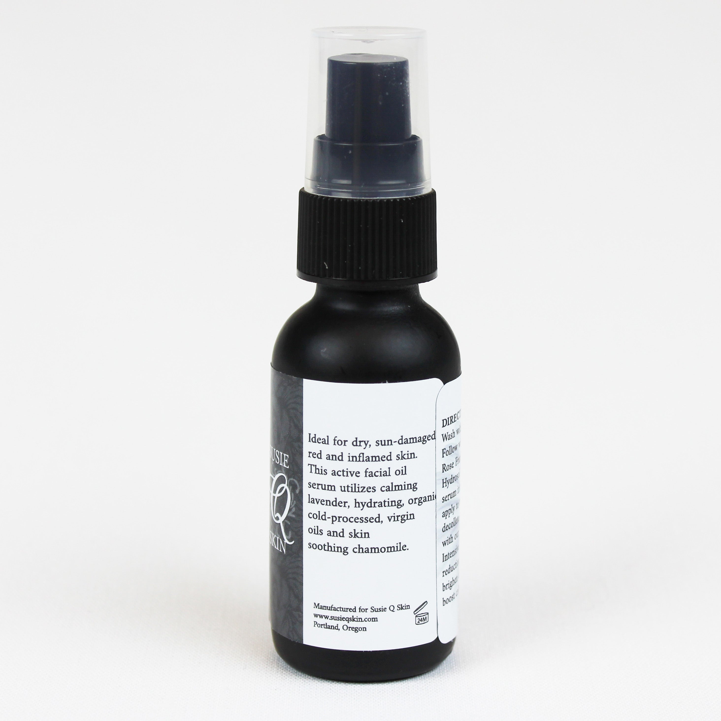 calming all-natural facial oil serum