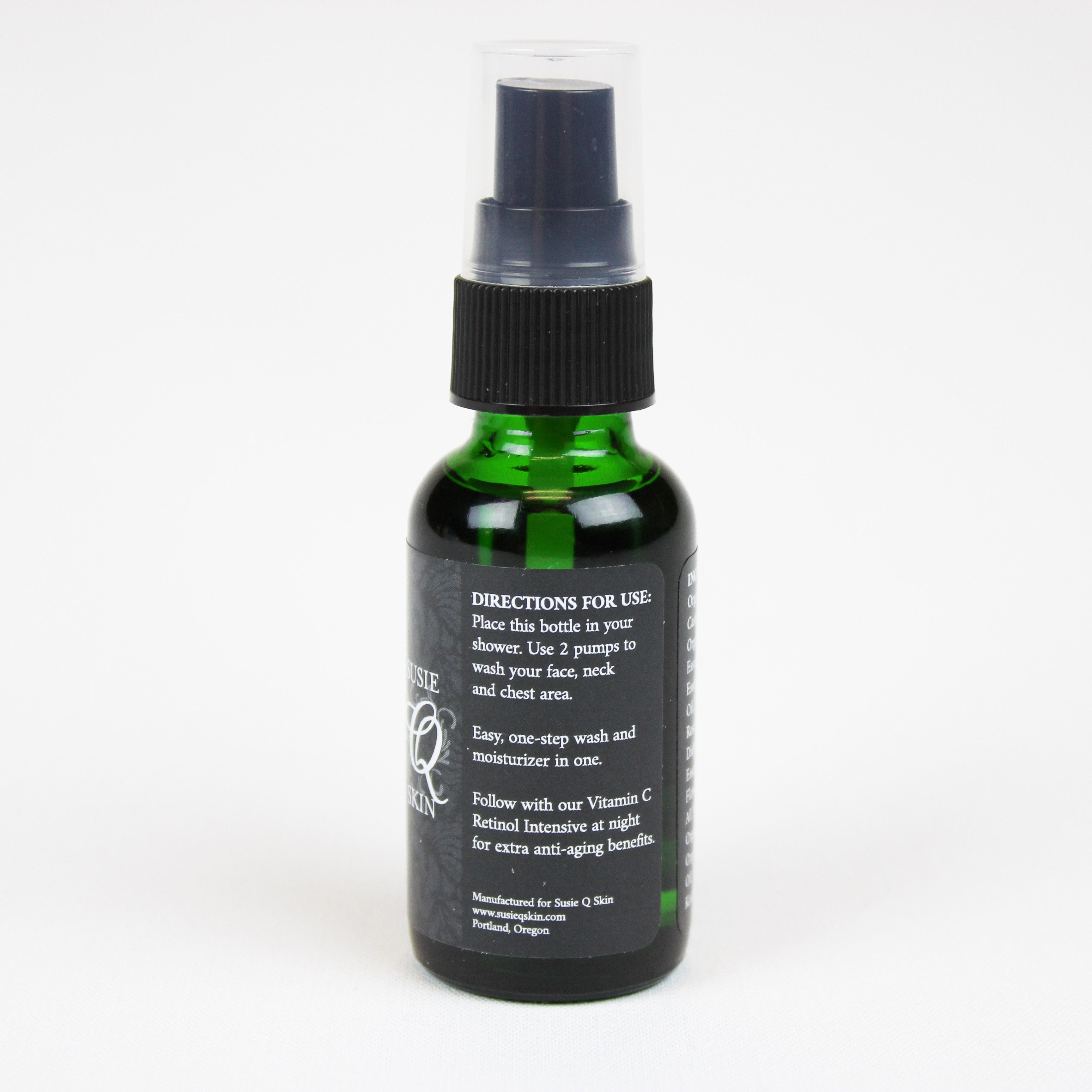 DAPPER DUDE | Men's Face Wash & Moisturizer-in-One | Organic | All-Natural | Complete Skin Care | 1oz