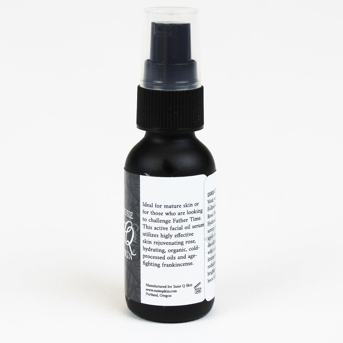 GOLDEN ANTI-AGING FACIAL OIL SERUM | Organic | All-Natural | Wrinkle Reducing Skin Serum | Rose Frankincense | 1oz