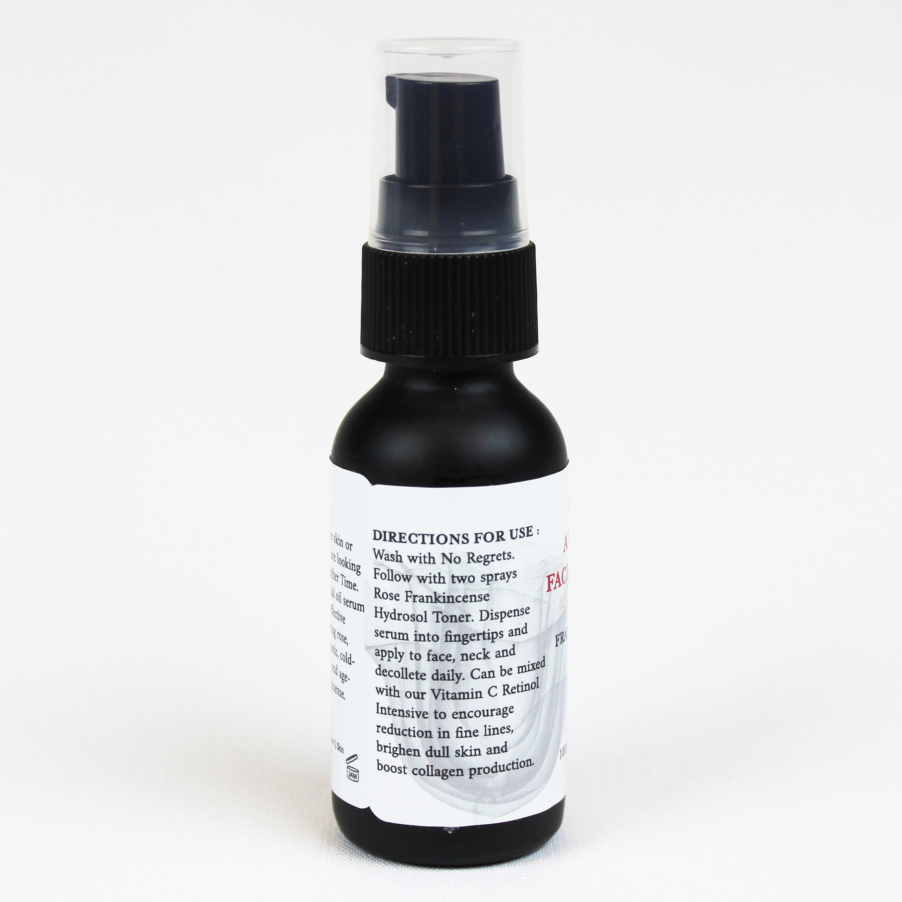 GOLDEN ANTI-AGING FACIAL OIL SERUM | Organic | All-Natural | Wrinkle Reducing Skin Serum | Rose Frankincense | 1oz