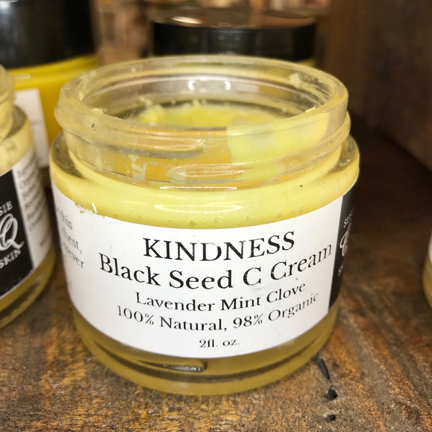 KINDNESS WHIPPED BLACK SEED-C CREAM | Hand, Body Cream | 2oz or 8oz