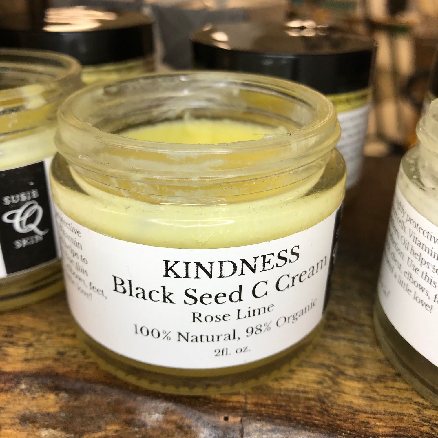 KINDNESS WHIPPED BLACK SEED-C CREAM | Hand, Body Cream | 2oz or 8oz