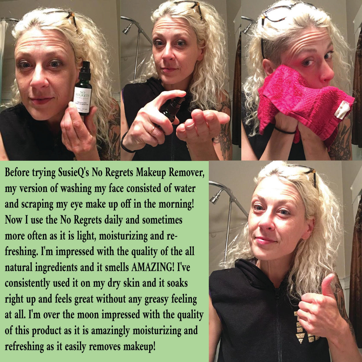 organic facial cleansing oil testimony