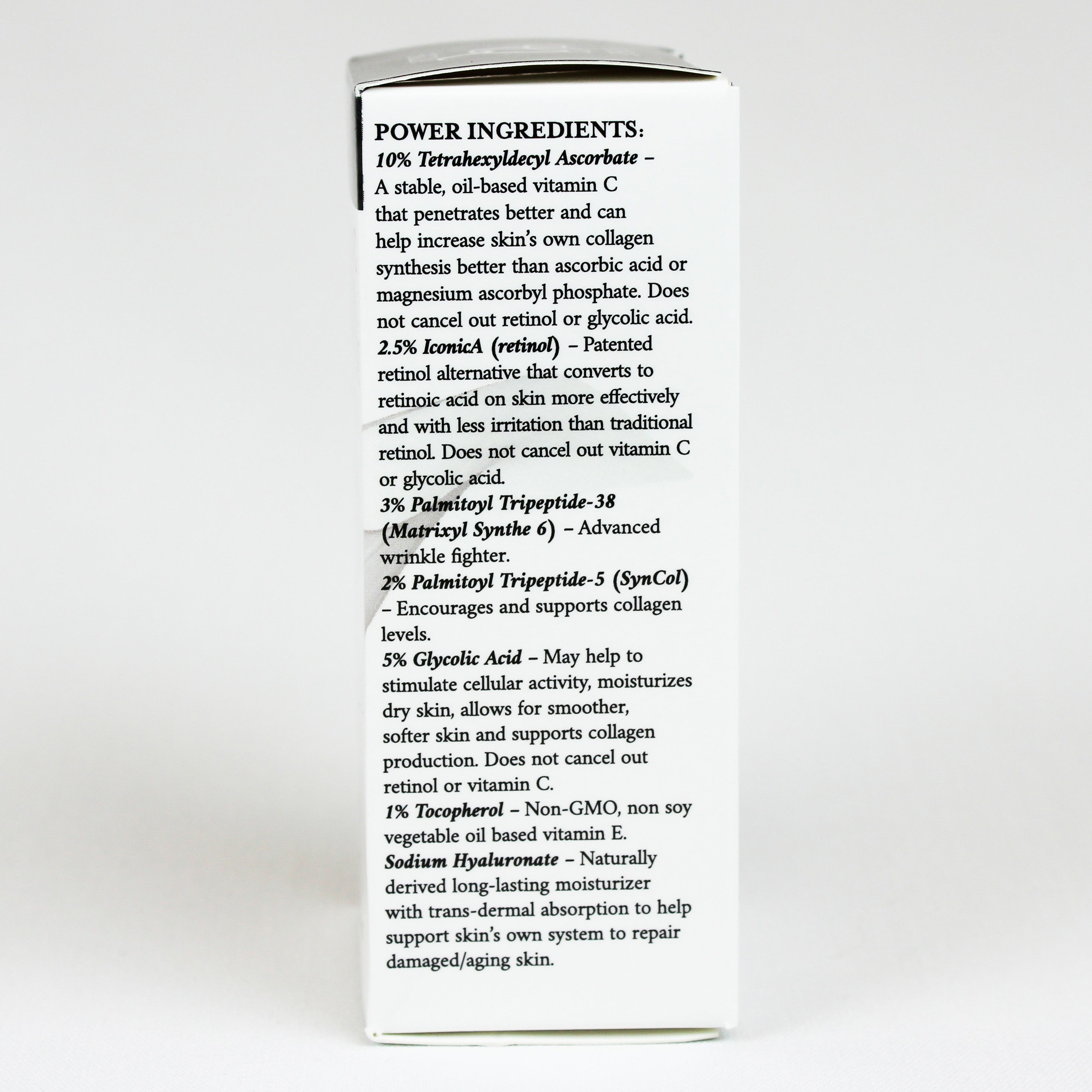 anti aging peptide hyaluronic acid serum